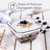 Glass Bowls for Kitchen Prep, Modern Serving Dishes for Dessert,