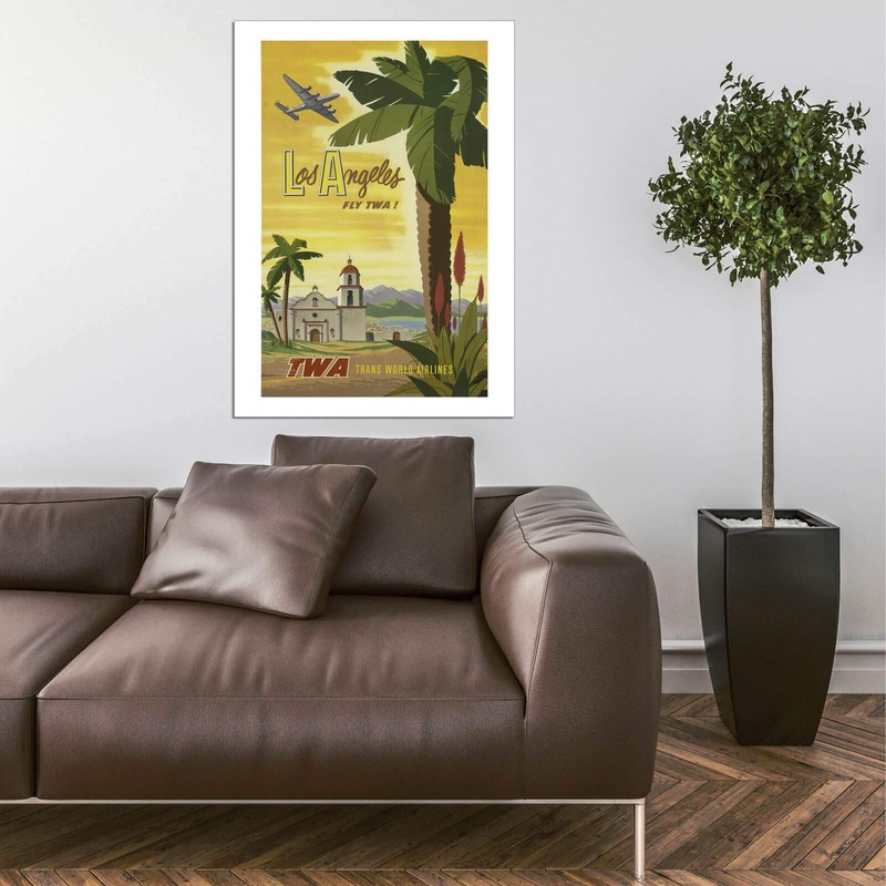 Spiffing Prints Fly TWA Los Angeles