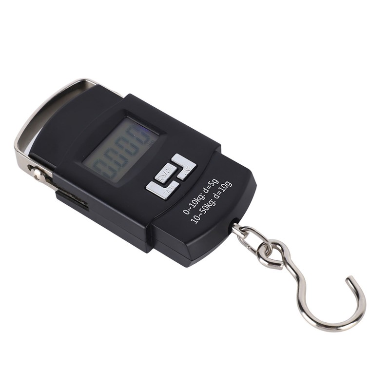 Hanging Hook Scale LCD Display 50kg Portable Digital Fish Scale