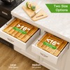 Pipishell Bamboo Expandable Drawer Organizer for Utensils Holder, Adjustable Cutlery