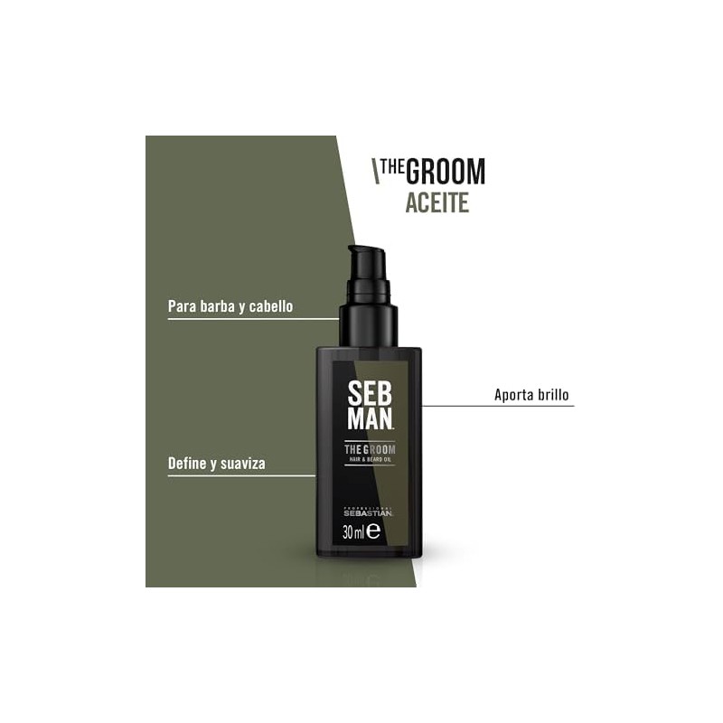 Sebastian Professional SEB MAN The Groom Aceite para Cabello y