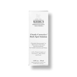 Kiehl's Dermatologist Solutions - Clearly Corrective Serum, Suero Facial Iluminador, disminuye la apariencia de las manchas oscuras y cicatrices del acné, con Vitamina C y Ácido Salicílico, 30 ml