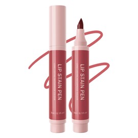 Lápiz De Maquillaje Labial Con Tinte - 1 Unidad. Lápiz Labial Hidratante Rosa, Acabado Mate, Larga Duración, Resistente Al Agua Y A Las Manchas....   