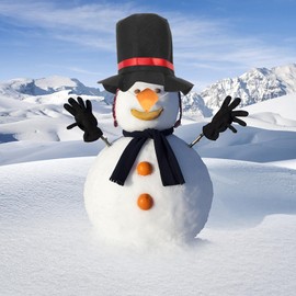 SEWACC 1set Cosplay Snowman Hat Nose Creative Christmas Costume Accessory for Parties Decor and Family Gatherings for Festive Celebrations and Snowman Dolls