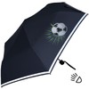 Knirps children's compact umbrella with reflective trim.