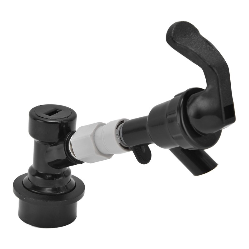 Beer Dispenser Plastic Black Portable Beer Tap Faucet for Outdoor