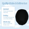 Toilet Lid Cover, Black Seat Covers for Bathroom Set Bowl