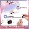 UV LED Nail Lamp 54W, Professional Nail Dryer Gel Polish