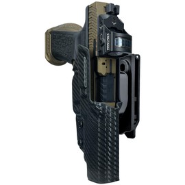 OWB Quick Release IDPA Holster fits Canik TTI Combat (Right-Hand Draw, Carbon Fiber)