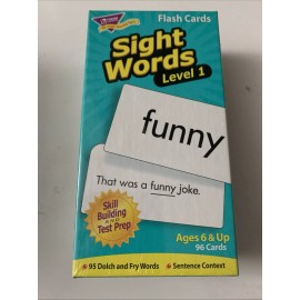 TREND enterprises Sight Words Level 1 Skill Drill Flash Cards - New