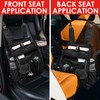 Socpuro Car Front Seat Organizer Seat Back Organizer, Protable Seat