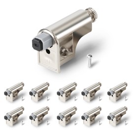 10 Pcs Soft Close Damper for Cabinet Doors/Wardrobe Doors,Adjustable Hydraulic Buffer,Noise Reduction & Smooth Closure,Universal Fit for Kitchen, Bathroom & Furniture（Includes Matching Screws）