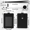 PU Leather Badge Holder with Lanyard ID Badge Holder with