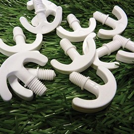 Pack of 12 - Arrow net hooks for steel goals