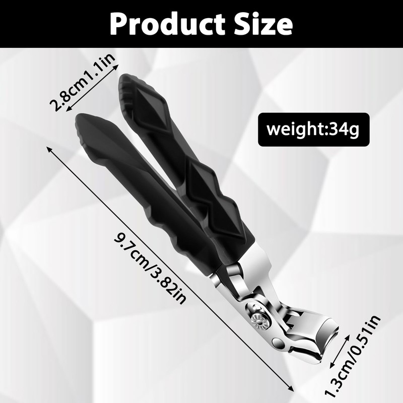 Clipmaster Pro Master Toenail Clipper, Portable Ultra Sharp Nail Clippers