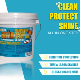 Garry's Royal Satin Marine & RV ONE STEP Cleaner Wax (1 Gallon)