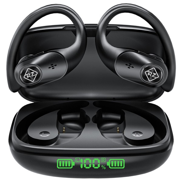 Wireless Earbuds Bluetooth Headphones Wireless Charging Case LED Display 40H