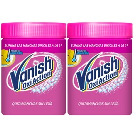 Vanish Oxi Action Stain Remover for Dust Clothes, formula without bleach, pack of 2 x 900g - total 1800g