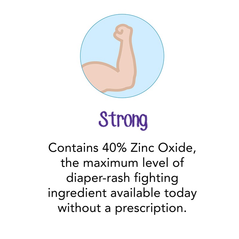 Desitin Maximum Strength Baby Diaper Rash Cream with 40% Zinc
