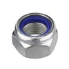 Nyloc Nuts, A2 Stainless Steel Hex Nylon Insert Lock Nuts,