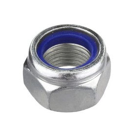 Nyloc Nuts, A2 Stainless Steel Hex Nylon Insert Lock Nuts, M3,M4,M5,M6.M8.M10 And M12 (M5 x 10 Pack)