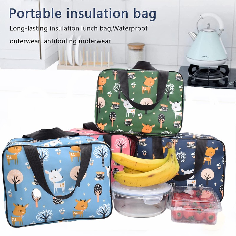 Nanxson Lunch Bag, Waterproof Picnic Bag, Insulated Bag for Travel,