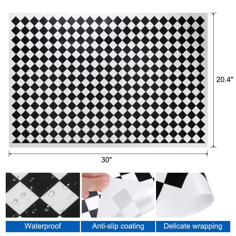 sourcing map Induction Cooktop Protector Mat, 20 x 30-inch Electric