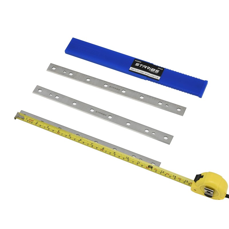 STARIBS 12-1/2 Inch Planer Blades, M2 HSS Replacement Knives for