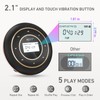 HOTT C105 Portable CD Player, Rechargeable Battery,Bluetooth/FM Transmit/AUX-in, Anti-Shock, Backlight