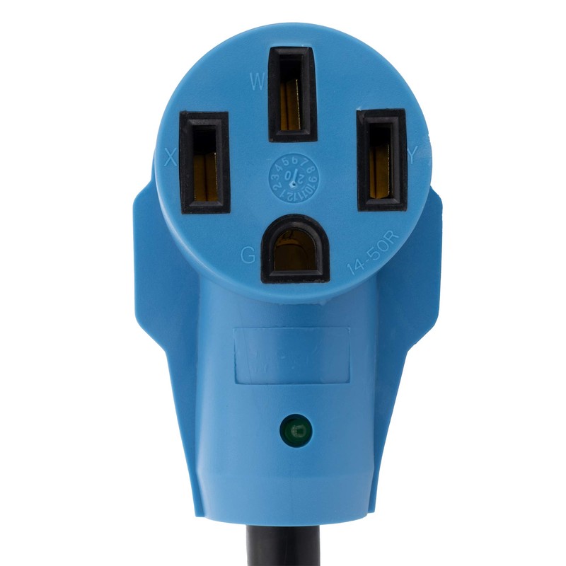 RecPro RV Dual 30 Amp to 50 Amp Power Adapter