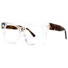 VOOGLAM Oversize Rectangle Blue Light Blocking Glasses for Women Men