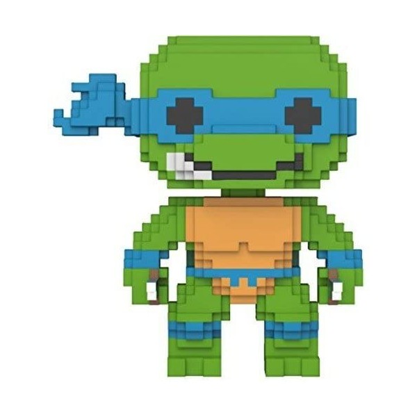 Funko 8-Bit Pop: Teenage Mutant Ninja Turtles-Leonardo Collectible Figure