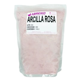 🔥 Arcilla rosa 1 kilo tipo de piel universal  Vitaminas y Minerales