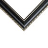 Craig Frames Victoria, 11x14 Picture Frame, Ornate Black and Gold