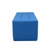Factory Direct Partners Tufted Rectangle Accent Ottoman Bench; Beautifully Upholstered