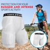 DGXINJUN Men's Padded Football Girdles Compression 5 Pads Football Pads