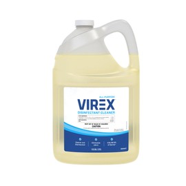 VIREX CBD540557 All Purpose Disinfectant Cleaner - Kills 99.9% of Germs and Eliminates Odors, Ready-to-Use Liquid Refill, Lemon Scent, 1-Gallon