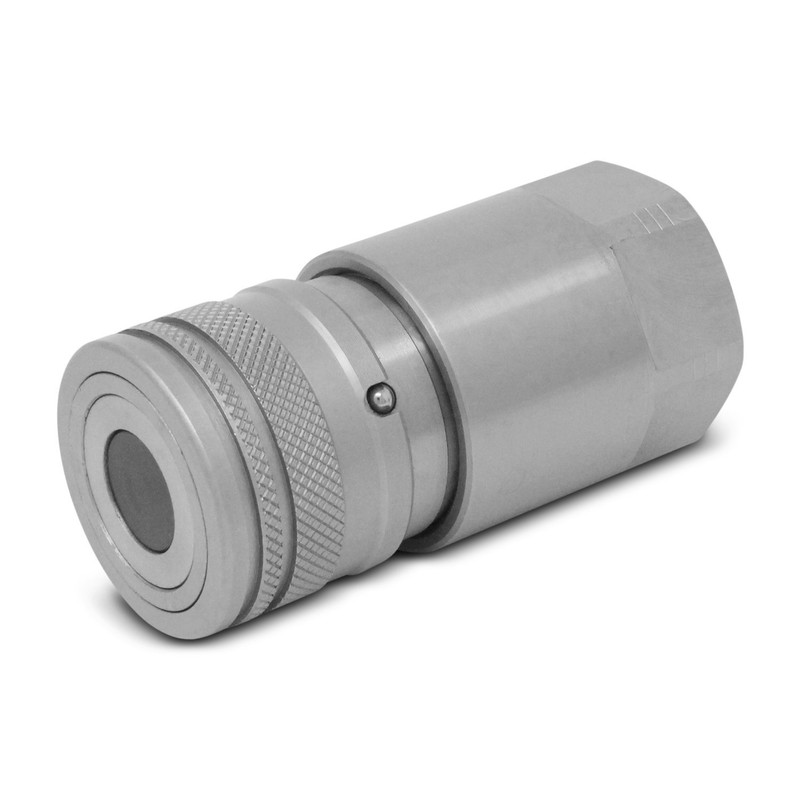 Summit Hydraulics 3/4" NPT Skid Steer Flat Face Hydraulic Quick