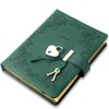 CAGIE Diary with Lock for Girls Heart Shaped Lock Diary