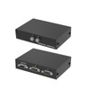 Serial DB9 Pin RS232 Switcher Sharer Splitter 2 in 1