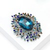 YOQUCOL - Broche de diamantes de imitación de cristal de