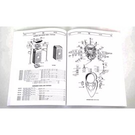Harley Parts Manual Catalog Book 1936 to 1948 Knucklehead UL Flathead 48 Panhead