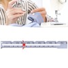 Sewing Hemming Measuring Gauge, Sliding Gauge Sewing Measuring Tool Aluminum