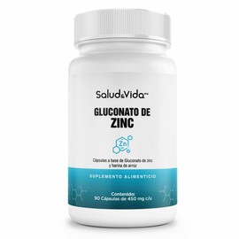 Gluconato De Zinc - 90 Cápsulas - S&v