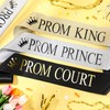 Lyrow 12 Pcs Prom King Prom Queen Sashes Prom Prince