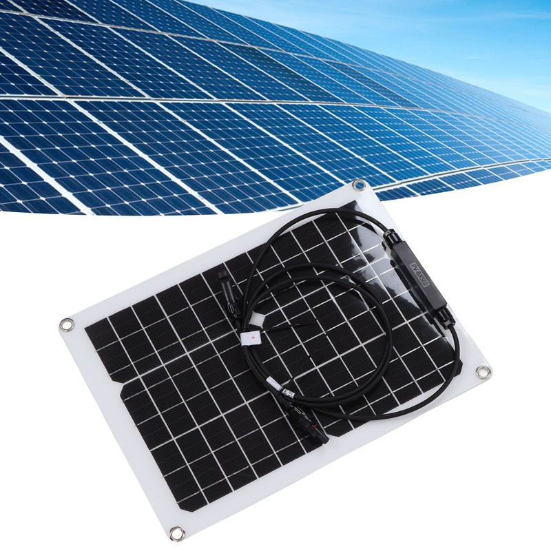 15W Flexible Solar Panel with 50A Controller Monocrystalline Silicon PET