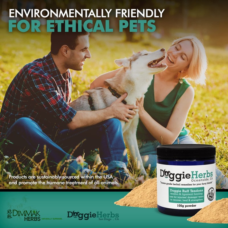 Certified Organic Dog Ligament and Tendon Healing - All Natural