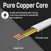 Uvital Phone Extension Cord 33Ft(10m), Telephone Cable with Standard RJ11