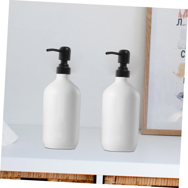 Baluue 2pcs Lotion Pump for Jars Replacement Pump for Shampoo