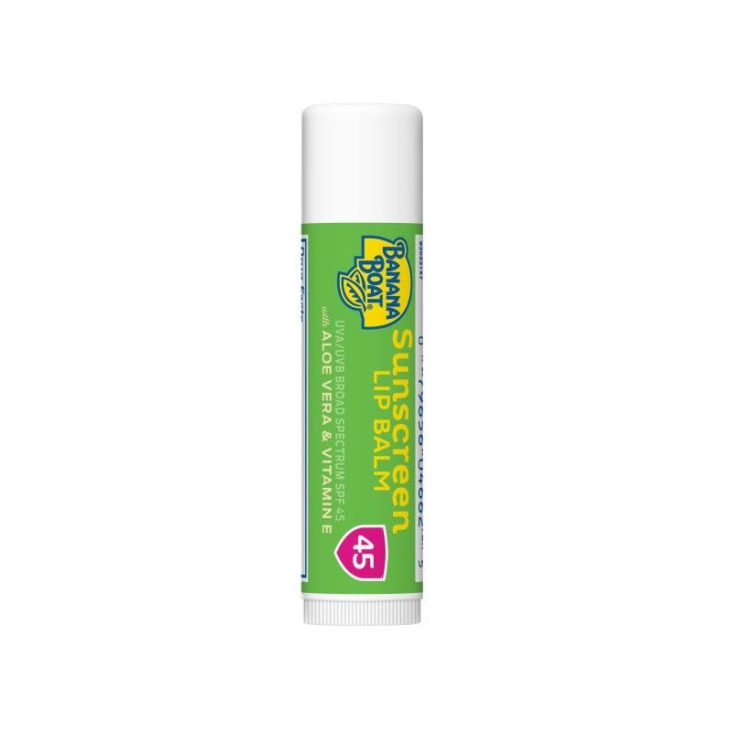 Banana Boat Aloe Vera with Vitamin E Sunscreen Lip Balm,